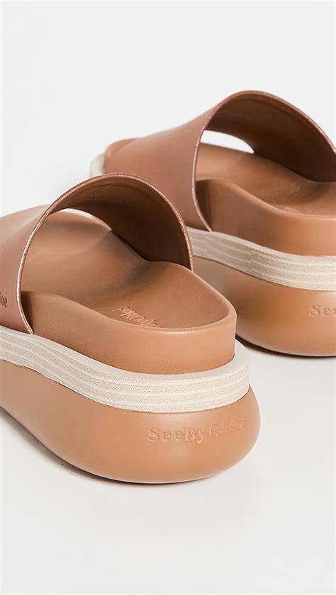 see by chloe cicily|See by Chloe Cicily Platform Slides .